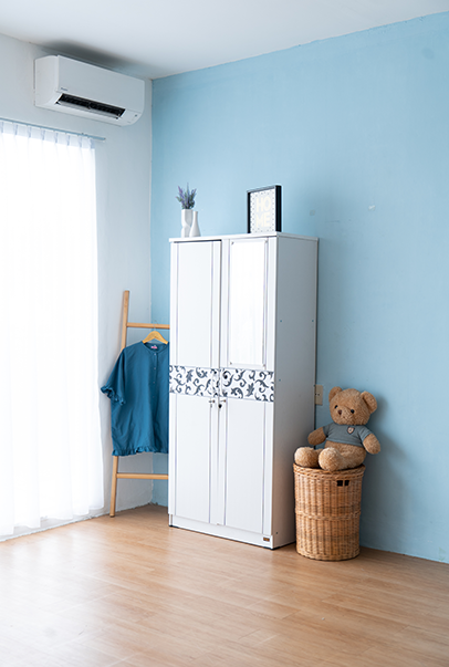 Lemari Pakaian 2 Pintu 2841 CLS